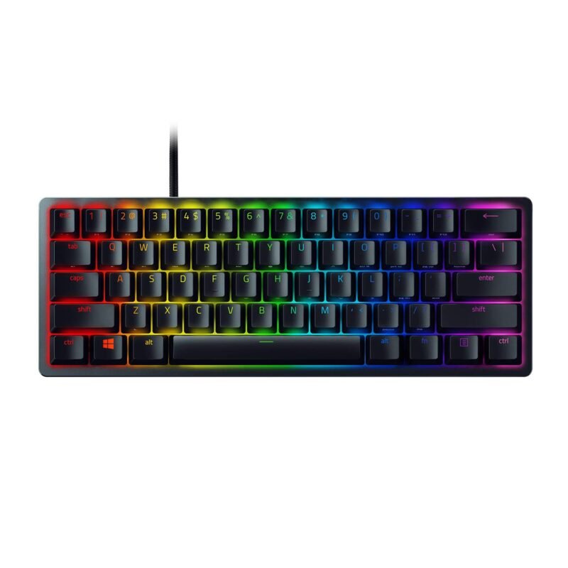 Tastatūra Razer Huntsman Mini, Linear Optical Red slēdži, ASV