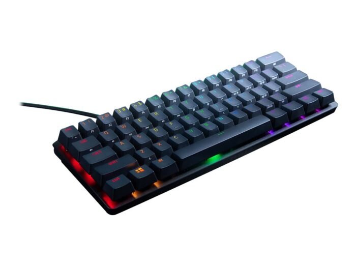 Tastatūra Razer Huntsman Mini, Linear Optical Red slēdži, ASV