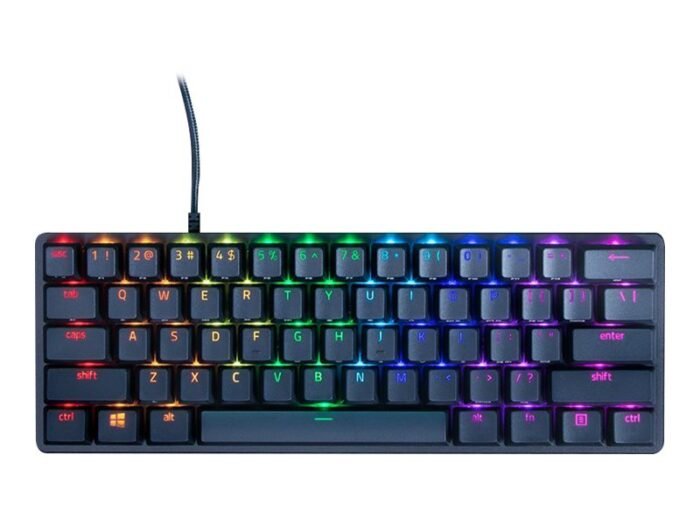 Tastatūra Razer Huntsman Mini, Linear Optical Red slēdži, ASV