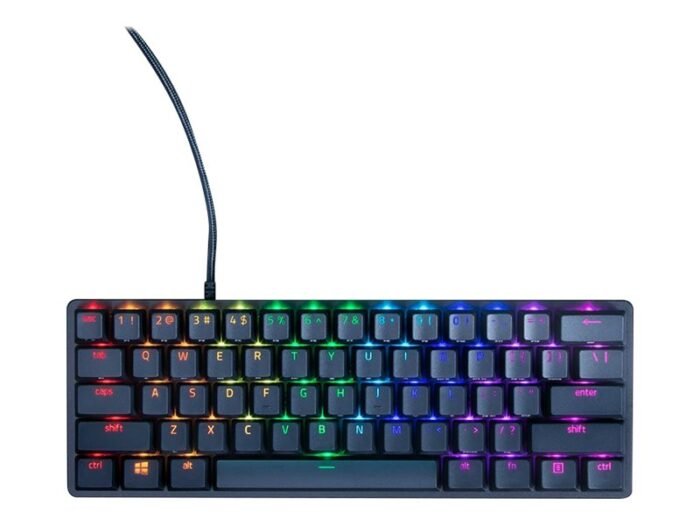 Tastatūra Razer Huntsman Mini, Linear Optical Red slēdži, ASV