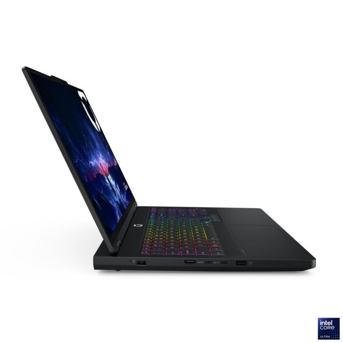 Lenovo Legion Pro 5 16IAX10, 16", WQXGA OLED, Intel Core Ultra 7 255HX, 32 GB DDR5, 1 TB SSD, GeForce RTX 5070 8 GB GDDR7, Windows 11 Home, Eclipse Black