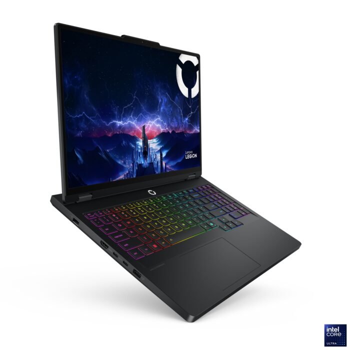 Lenovo Legion Pro 5 16IAX10, 16", WQXGA OLED, Intel Core Ultra 7 255HX, 32 GB DDR5, 1 TB SSD, GeForce RTX 5070 8 GB GDDR7, Windows 11 Home, Eclipse Black