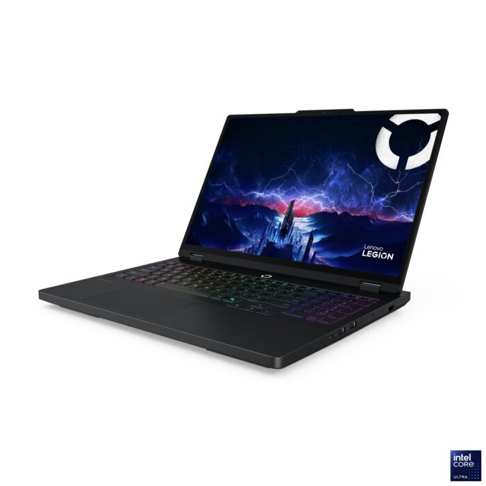 Lenovo Legion Pro 5 16IAX10, 16", WQXGA OLED, Intel Core Ultra 7 255HX, 32 GB DDR5, 1 TB SSD, GeForce RTX 5070 8 GB GDDR7, Windows 11 Home, Eclipse Black