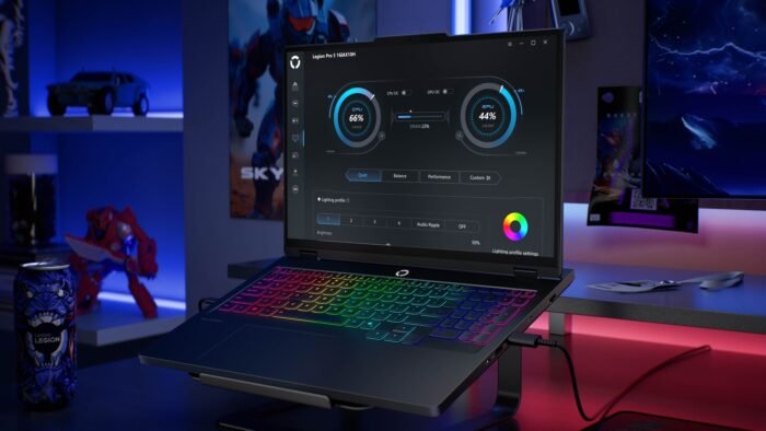 Lenovo Legion Pro 5 16IAX10, 16", WQXGA OLED, Intel Core Ultra 7 255HX, 32 GB DDR5, 1 TB SSD, GeForce RTX 5070 8 GB GDDR7, Windows 11 Home, Eclipse Black