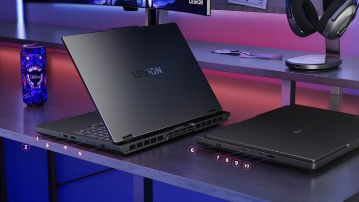 Lenovo Legion Pro 5 16IAX10, 16", WQXGA OLED, Intel Core Ultra 7 255HX, 32 GB DDR5, 1 TB SSD, GeForce RTX 5070 8 GB GDDR7, Windows 11 Home, Eclipse Black