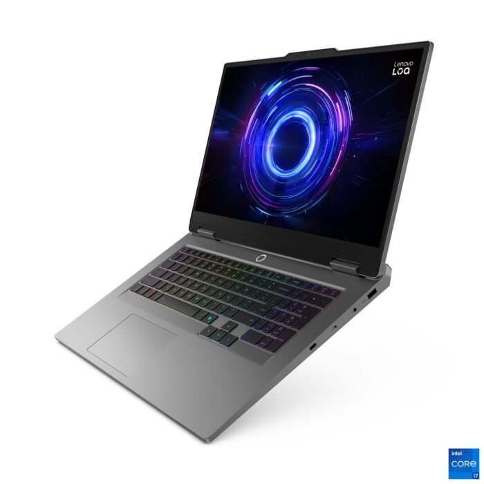 Lenovo LOQ 17IRX10, 17,3", FHD IPS, Intel Core i5-13450HX, 16 GB DDR5, 1 TB SSD, GeForce RTX 5050 8 GB GDDR7, Windows 11 Home, Luna Grey