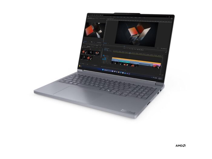 Lenovo ThinkBook 16p G6 ADR, 16", WQXGA IPS, AMD Ryzen 9 8940HX, 32 GB DDR5, 1 TB SSD, GeForce RTX 5060 8 GB GDDR7, Windows 11 Pro, Luna Grey