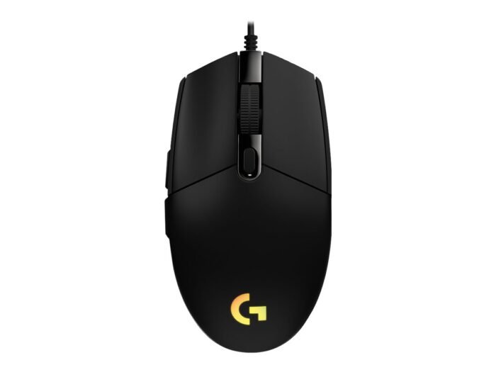 Logitech G102 LIGHTSYNC spēļu pele, vadu, USB, Melna