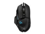 Logitech G502 spēļu pele, vadu, melna