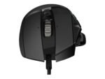 Logitech G502 spēļu pele, vadu, melna