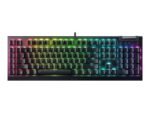 Mehāniskā tastatūra Razer BlackWidow V4 X, Yellow Switches