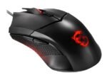MSI Clutch GM08 spēļu pele, vadu, USB 2.0, Melna