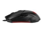 MSI Clutch GM08 spēļu pele, vadu, USB 2.0, Melna