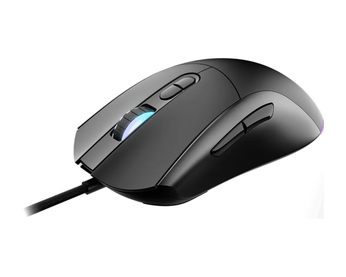 MSI FORGE GM320 spēļu pele, optiskā, vadu, 12800 DPI, USB 2.0, melna