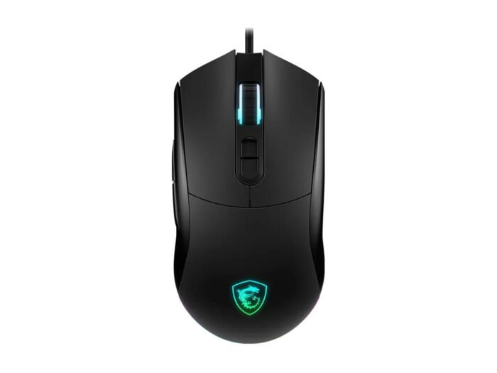MSI FORGE GM320 Gaming Mouse, optinė, laidinė, 12800 DPI, USB 2.0, Black