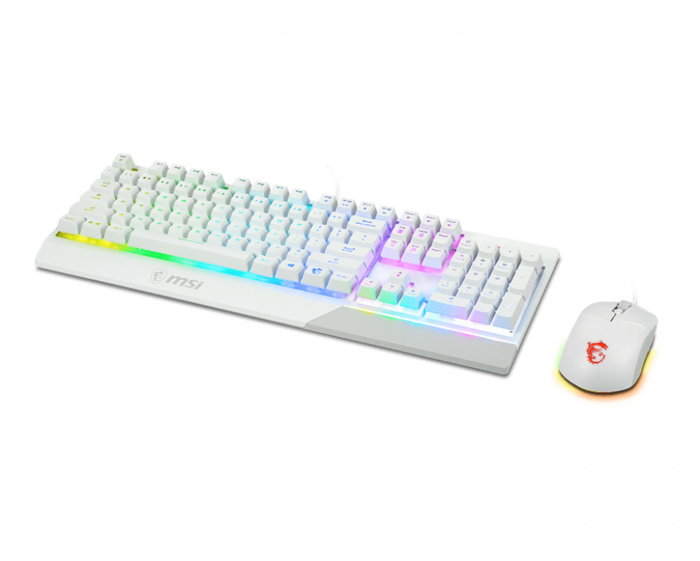 MSI Vigor GK30 COMBO WHITE, tastatūras un peles komplekts
