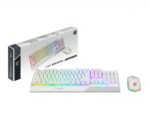 MSI Vigor GK30 COMBO WHITE, tastatūras un peles komplekts