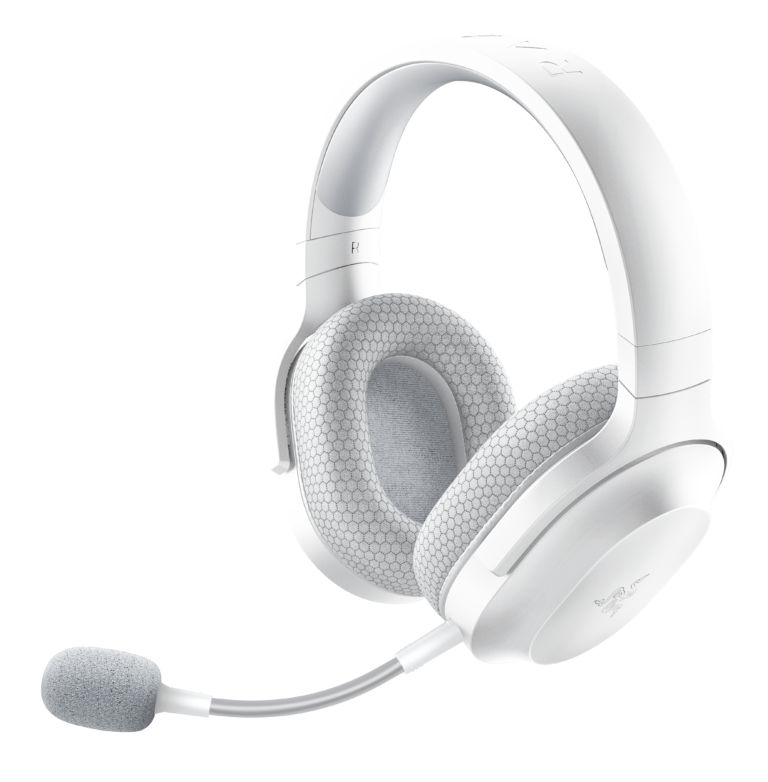 Razer Barracuda X spēļu austiņas, bezvadu, Mercury White