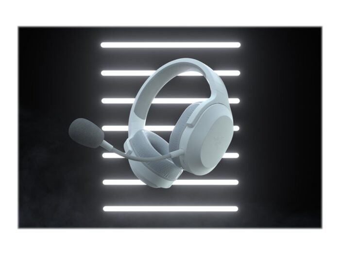 Razer Barracuda X spēļu austiņas, bezvadu, Mercury White