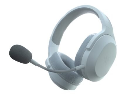 Razer Barracuda X spēļu austiņas, bezvadu, Mercury White