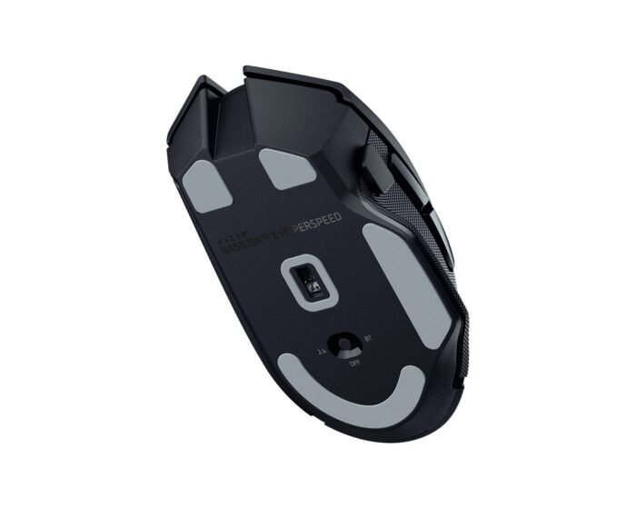 Razer Basilisk V3 X HyperSpeed spēļu pele, bezvadu, Bluetooth, Melna