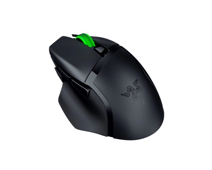 Razer Basilisk V3 X HyperSpeed spēļu pele, bezvadu, Bluetooth, Melna