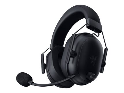Razer BlackShark V2 HyperSpeed Gaming Headset, bezvadu, Over-Ear, USB Type-A, Melns