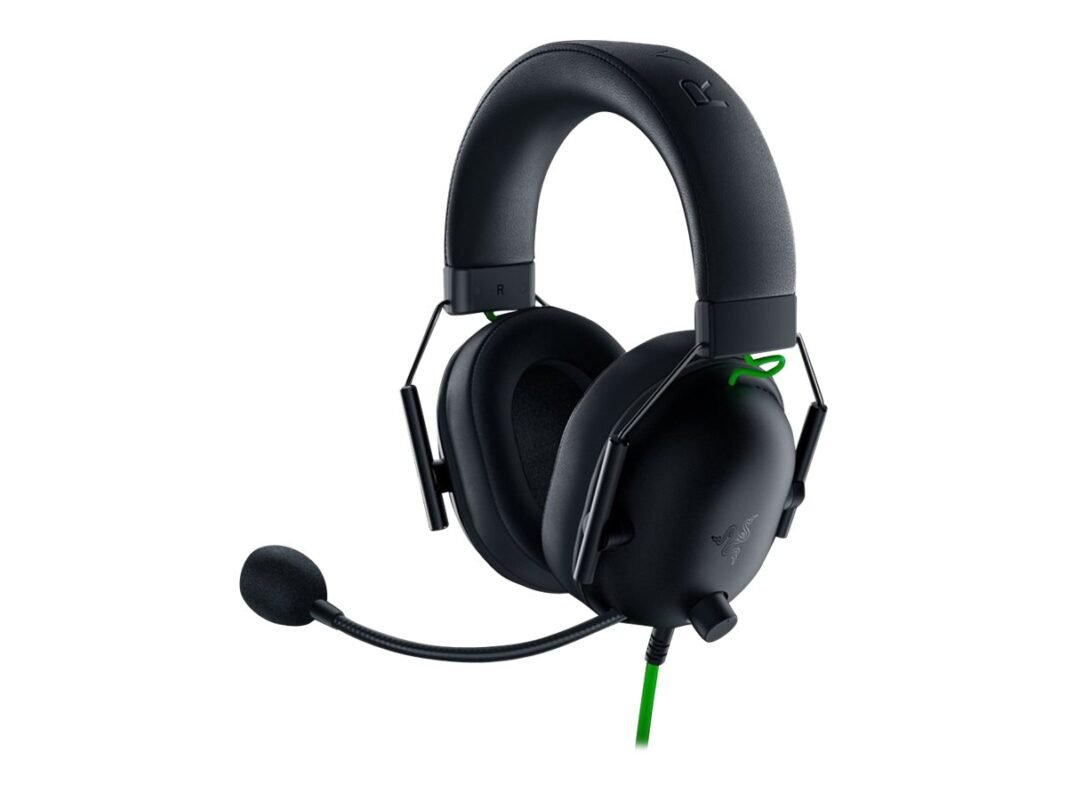 Razer BlackShark V2 X Gaming Headset, vadu, Over-Ear, melnas