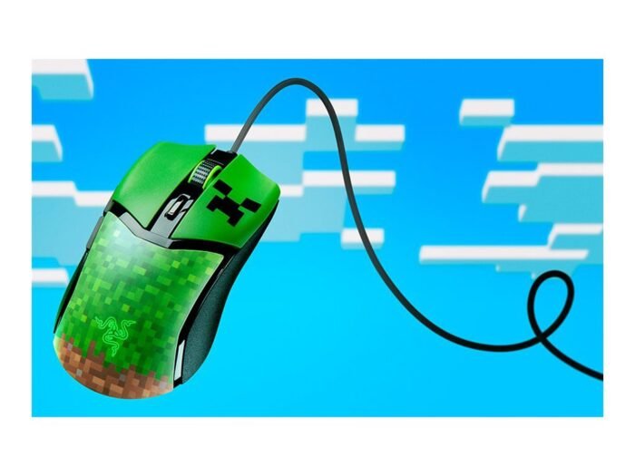 Razer Cobra Minecraft Edition spēļu pele, vadu, Minecraft Edition, Melna
