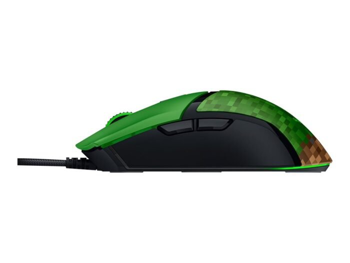Razer Cobra Minecraft Edition spēļu pele, vadu, Minecraft Edition, Melna