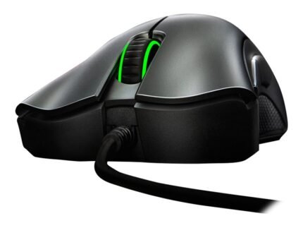 Razer DeathAdder Essential Ergonomic Gaming Mouse, vadu, optiskā, balta