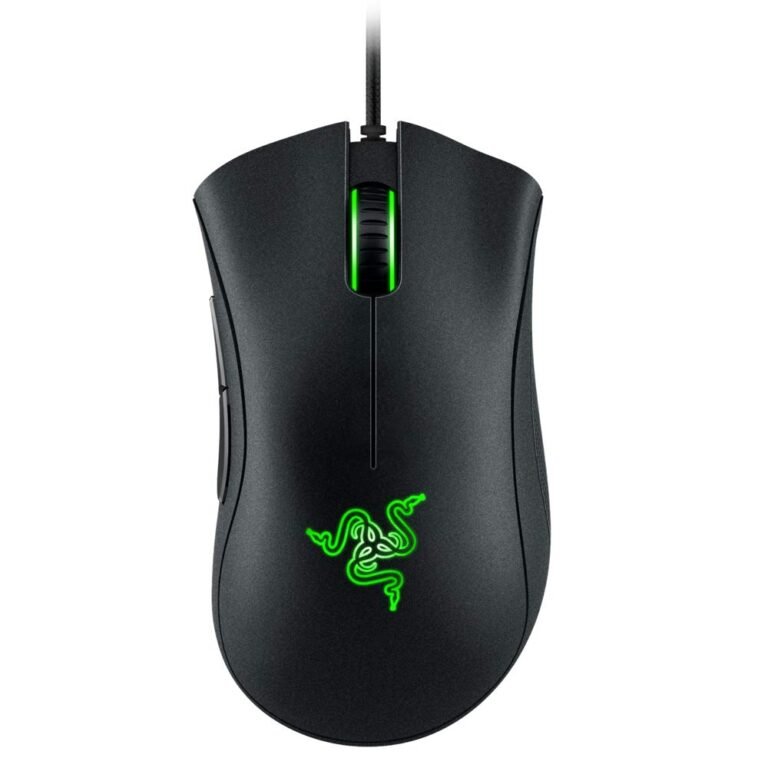 Razer DeathAdder V3 spēļu pele, vadu, optiskā, melna