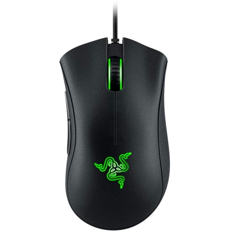 Razer DeathAdder V3 spēļu pele, vadu, optiskā, melna