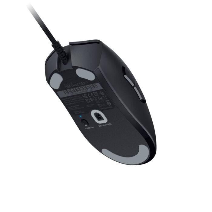 Razer DeathAdder V3 spēļu pele, vadu, optiskā, melna