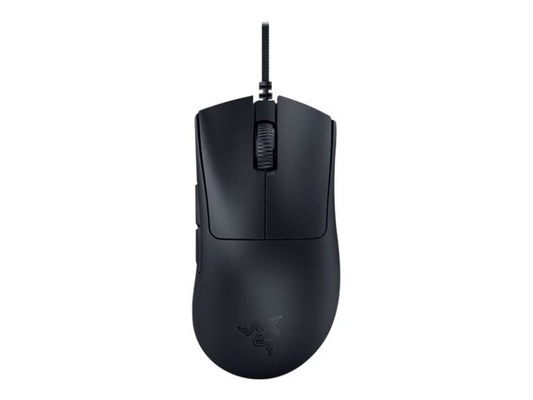 Razer DeathAdder V3 spēļu pele, vadu, optiskā, melna