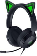 Razer Kraken Kitty V3 X Gaming Headset, vadu, Over-Ear, ar mikrofonu, melnas