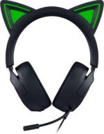 Razer Kraken Kitty V3 X Gaming Headset, vadu, Over-Ear, ar mikrofonu, melnas