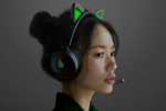Razer Kraken Kitty V3 X Gaming Headset, vadu, Over-Ear, ar mikrofonu, melnas
