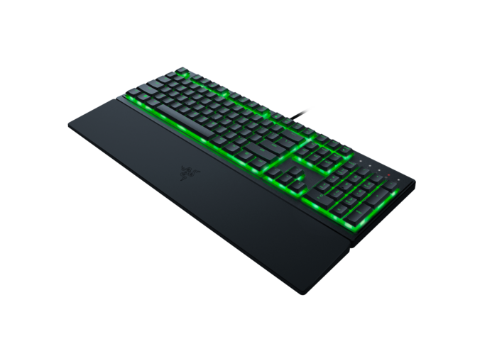 Spēļu tastatūra Razer Ornata V3 X, RGB, Silent Membrane, US, melna