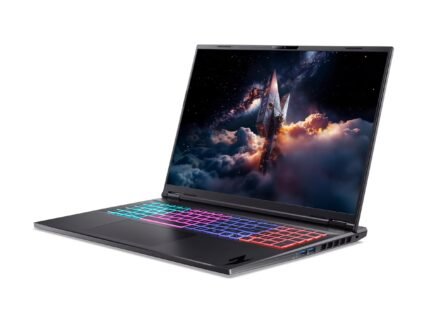 Acer | Nitro 18 AI AN18-61-R25V | Obsidian Black | 18" | IPS | WQXGA | 2560 x 1600 pikseļi | AMD Ryzen AI 7 | 350 | 16 GB | DDR5 | Cietvielas diska ietilpība 1000 GB | NVIDIA GeForce RTX 5060 | GDDR7 | 8 GB | Windows 11 Home | 802.11ax | Bluetooth versija 5.3 | Tastatūras valoda US starptautiskā | Tastatūras apgaismojums | Garantija 24 mēneši