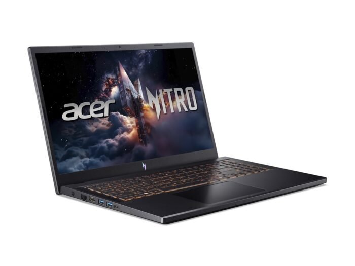 Acer | Nitro V 15 ANV15-52-592S | Obsidian Black | 15,6" | IPS | FHD | 1920 x 1080 pikseļi | Intel Core i5 | i5-13420H | 16 GB | DDR4 | Cietvielas diska ietilpība 512 GB | NVIDIA GeForce RTX 5050 | GDDR7 | 8 GB | Windows 11 Home | Bluetooth versija 5.2 | Tastatūras valoda ASV starptautiskā | Tastatūras apgaismojums | Garantija 24 mēneši