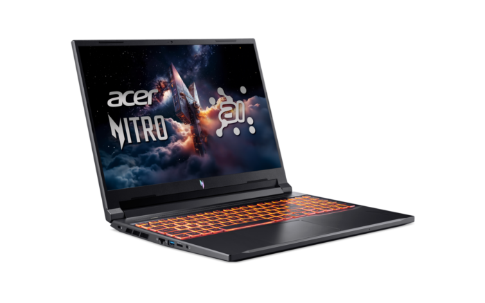 Acer | Nitro V 16 AI ANV16-42-R1HB | Shale Black | 16" | IPS | WQXGA | 2560 x 1600 pikseļi | AMD Ryzen 7 | 260 | 16 GB | DDR5 | Cietvielas diska ietilpība 1000 GB | NVIDIA GeForce RTX 5060 | GDDR7 | 8 GB | Windows 11 Home | 802.11ax | Bluetooth versija 5.3 | Tastatūras valoda ASV starptautiskā | Tastatūras apgaismojums | Garantija 24 mēneši