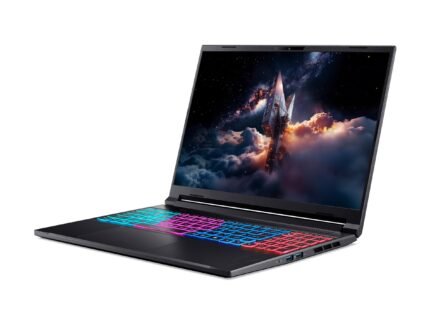 Acer | Nitro V 16S AI AN16S-61-R6Q1 | Obsidian Black | 16" | IPS | WUXGA | AMD Ryzen AI 7 | 350 | 16 GB | DDR5 | Cietvielas diska kapacitāte 1000 GB | NVIDIA GeForce RTX 5060 | Windows 11 Home | 802.11ax | Bluetooth versija 5.3 | Tastatūras valoda US starptautiskā | Tastatūras apgaismojums | Garantija 24 mēneši