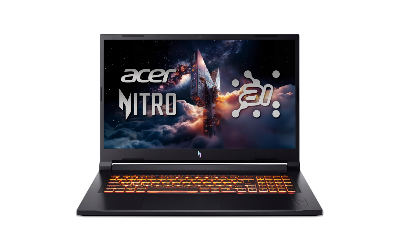 Acer | Nitro V 17 AI ANV17-41-R9XF | Obsidian Black | 17,3" | IPS | QHD | 2560 x 1440 pikseļi | AMD Ryzen 7 | 260 | 32 GB | DDR5 | Cietvielas diska ietilpība 1000 GB | NVIDIA GeForce RTX 5070 | GDDR7 | 8 GB | Windows 11 Home | 802.11ax | Bluetooth versija 5.3 | Tastatūras valoda US starptautiskā | Tastatūras apgaismojums | Garantija 24 mēneši