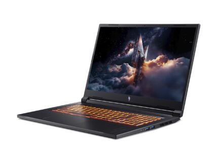 Acer | Nitro V 17 AI ANV17-41-R9XF | Obsidian Black | 17,3" | IPS | QHD | 2560 x 1440 pikseļi | AMD Ryzen 7 | 260 | 32 GB | DDR5 | Cietvielas diska ietilpība 1000 GB | NVIDIA GeForce RTX 5070 | GDDR7 | 8 GB | Windows 11 Home | 802.11ax | Bluetooth versija 5.3 | Tastatūras valoda US starptautiskā | Tastatūras apgaismojums | Garantija 24 mēneši