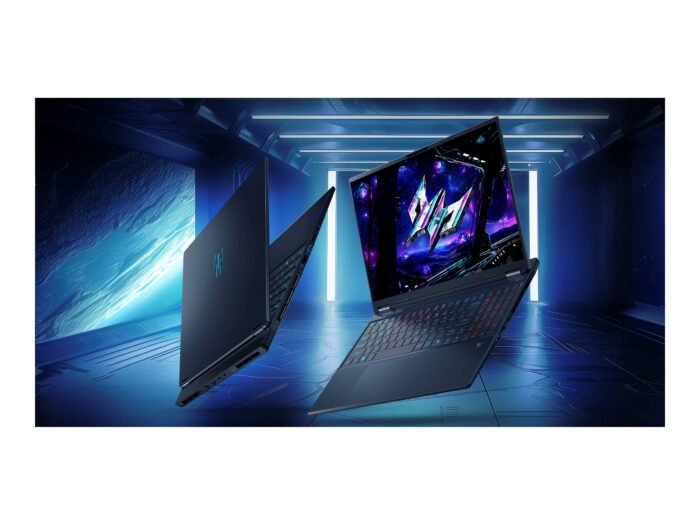 Acer | Predator Helios Neo 16S AI PHN16S-71-7556 | Abyssal Black | 16" | OLED | WQXGA | 2560 x 1600 pikseļi | Intel Core Ultra 7 | 255HX | 16 GB | DDR5 | SSD kapacitāte 1000 GB | NVIDIA GeForce RTX 5060 | GDDR7 | 8 GB | Windows 11 Home | 802.11ax | Bluetooth versija 5.3 | Tastatūras valoda US starptautiskā | Tastatūras apgaismojums | Garantija 24 mēneši
