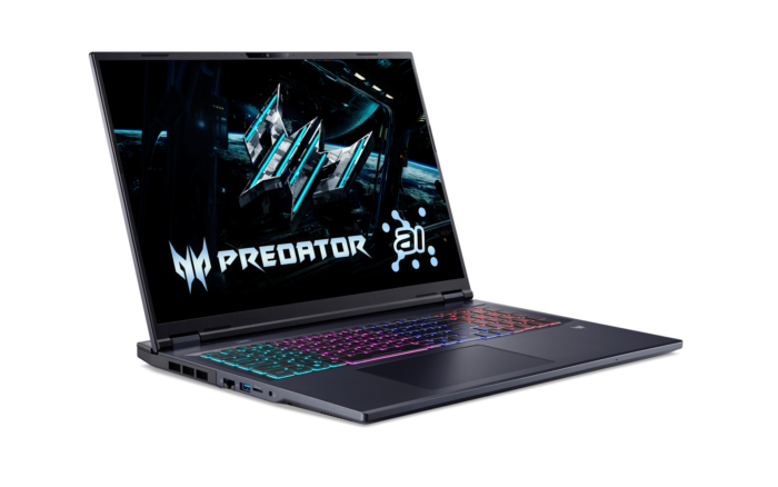 Acer | Predator Helios Neo 18 AI PHN18-72-75PV | Abyssal Black | 18" | IPS | WQXGA | 2560 x 1600 pikseļi | Intel Core Ultra 7 | 255HX | 32 GB | DDR5 | Cietvielas diska ietilpība 1000 GB | NVIDIA GeForce RTX 5060 | GDDR7 | 8 GB | Windows 11 Home | 802.11ax | Bluetooth versija 5.3 | Tastatūras valoda ASV starptautiskā | Tastatūras apgaismojums | Garantija 24 mēneši