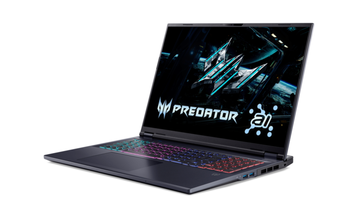 Acer | Predator Helios Neo 18 AI PHN18-72-75PV | Abyssal Black | 18" | IPS | WQXGA | 2560 x 1600 pikseļi | Intel Core Ultra 7 | 255HX | 32 GB | DDR5 | Cietvielas diska ietilpība 1000 GB | NVIDIA GeForce RTX 5060 | GDDR7 | 8 GB | Windows 11 Home | 802.11ax | Bluetooth versija 5.3 | Tastatūras valoda ASV starptautiskā | Tastatūras apgaismojums | Garantija 24 mēneši
