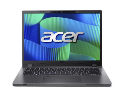 Acer TravelMate | TMP214-55-G2-TCO-58UX | Pelēks | 14" | WUXGA | Intel Core 5 | 120U | 16 GB | SSD kapacitāte 512 GB | Intel Iris Xe Graphics | Windows 11 Pro | Tastatūras valoda angļu | Tastatūras apgaismojums | Garantija 36 mēneši