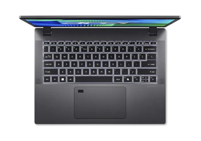 Acer TravelMate | TMP214-55-G2-TCO-58UX | Pelēks | 14" | WUXGA | Intel Core 5 | 120U | 16 GB | SSD kapacitāte 512 GB | Intel Iris Xe Graphics | Windows 11 Pro | Tastatūras valoda angļu | Tastatūras apgaismojums | Garantija 36 mēneši